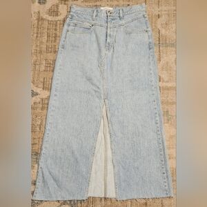 SLVRLAKE Dallas Denim Maxi Skirt. Size 27. Great Condition